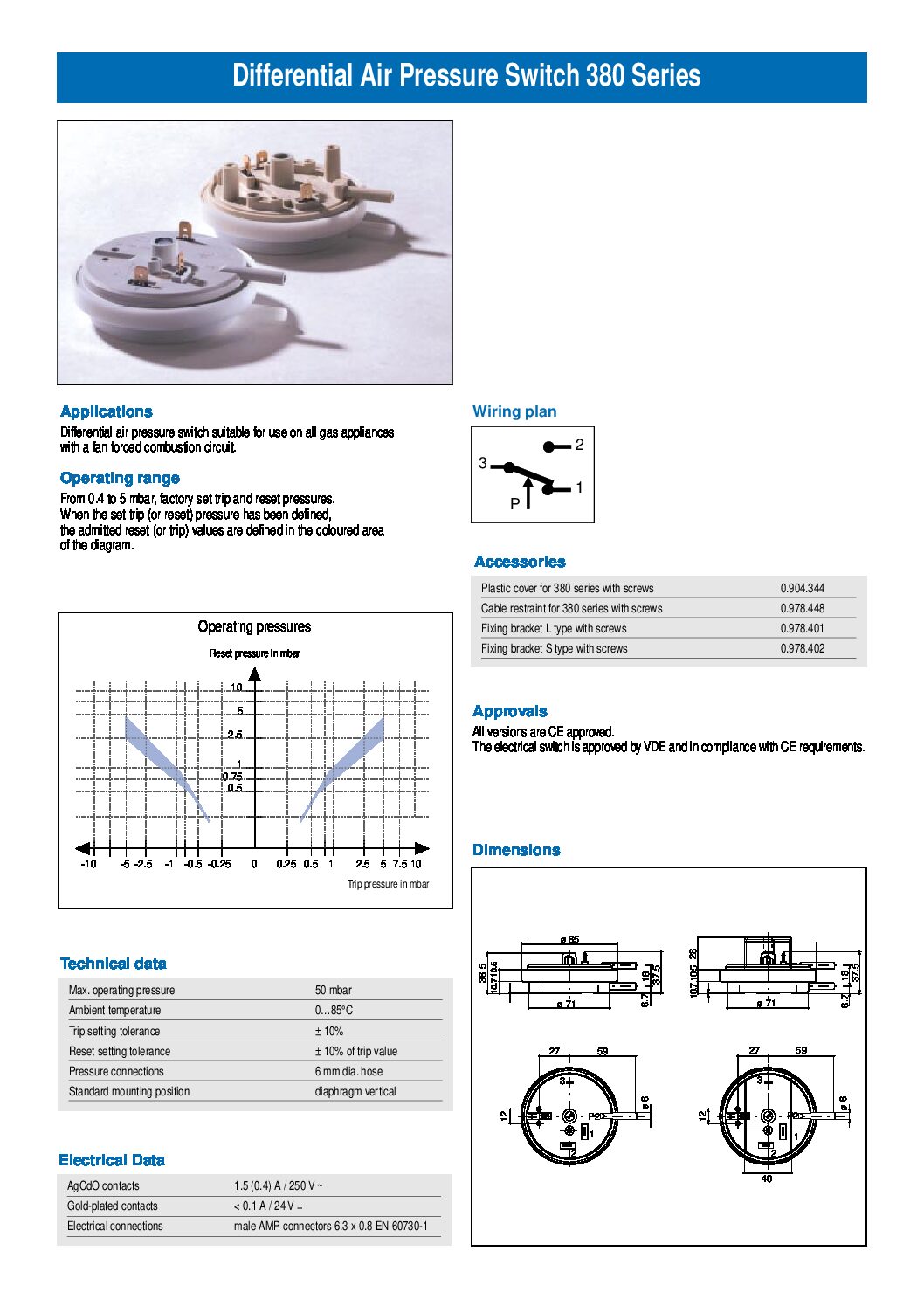 Presostat 380 Aria - obrazek 2